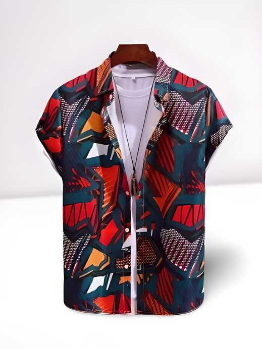 Aesthetic Printed Casual Shirt
