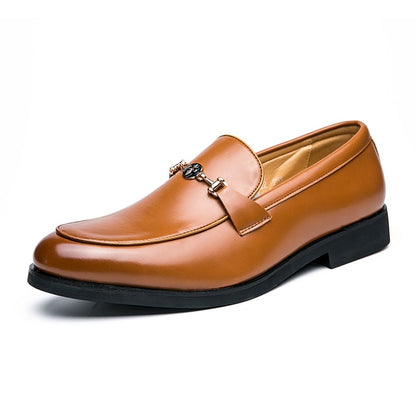 Metal Chain Loafers