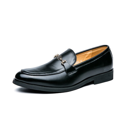 Metal Chain Loafers