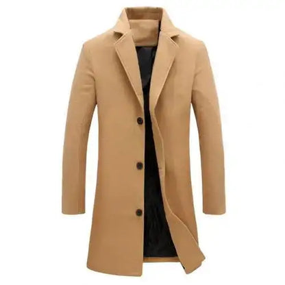 Men's Fashion Woolen Coat