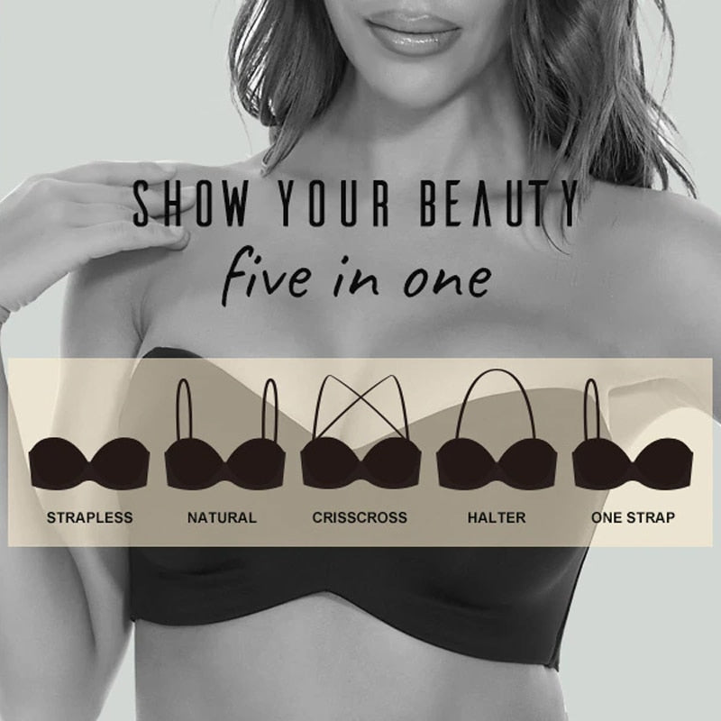 Strapless Push up Bra