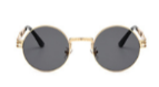 Vintage Metal XIU Round Sunglasses