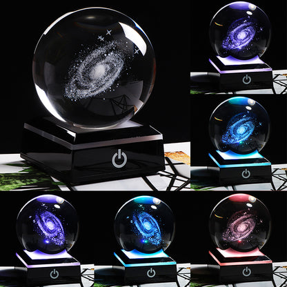 Galaxy 3D Crystal Ball