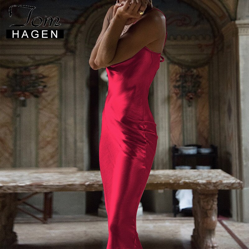 Tom Hagen Sexy Off Shoulder Maxi Dress