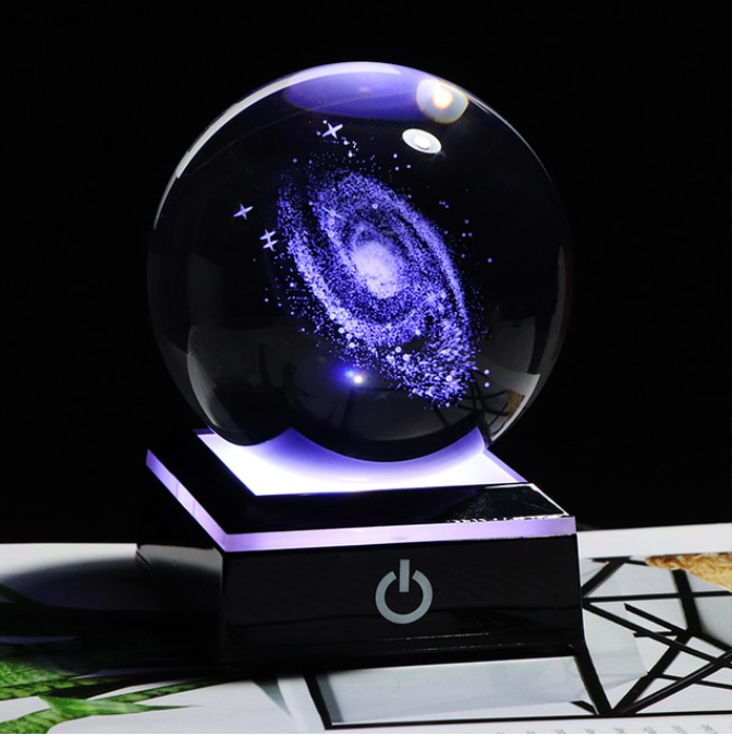 Galaxy 3D Crystal Ball