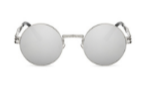 Vintage Metal XIU Round Sunglasses