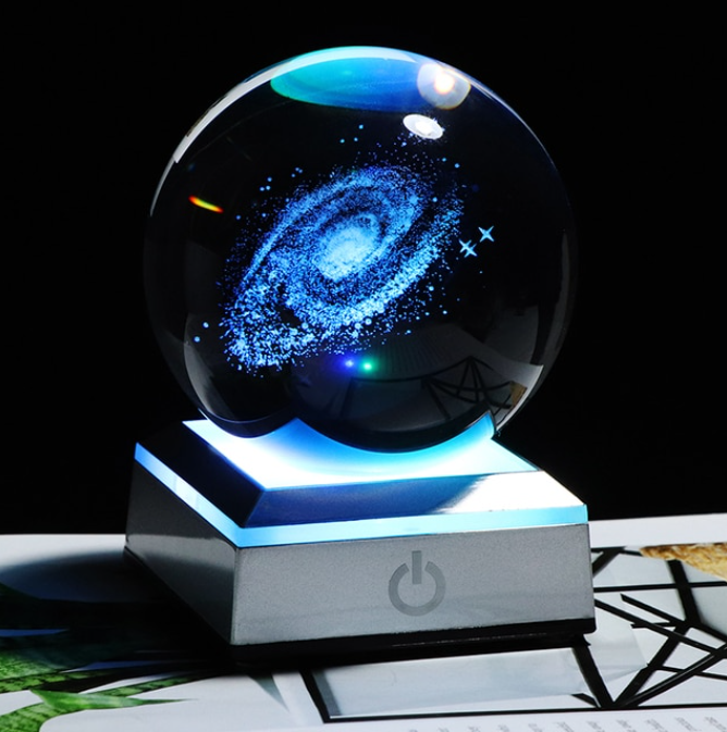 Galaxy 3D Crystal Ball